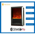 vertical insert fireplace with mantel 110-120V